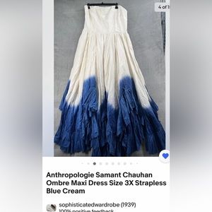 ISO This Anthropologie Dress in a 3xl. NOT FOR SALE.